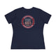 Keep Calm Never Waver and Golf On Women's Cotton Tee by Printify