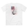 Never Waver Jesus Protecting America And Trump Men's Staple Tee