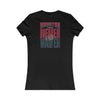 Houston Fans Never Waver W-Leopard Football Women's Favorite Tee