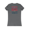 Houston Fans Never Waver W-Leopard Football Women's Favorite Tee