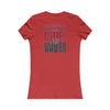 Houston Fans Never Waver W-Leopard Football Women's Favorite Tee