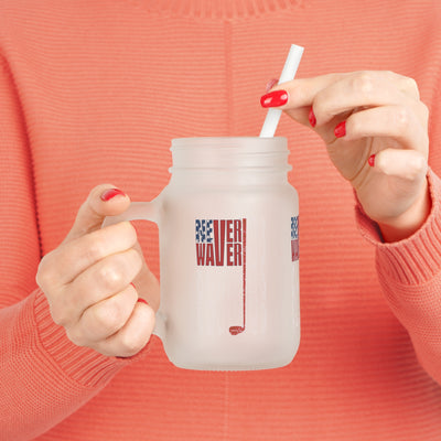 Never Waver Golf Mason Jar Cup - Perfect for Golf Lovers!