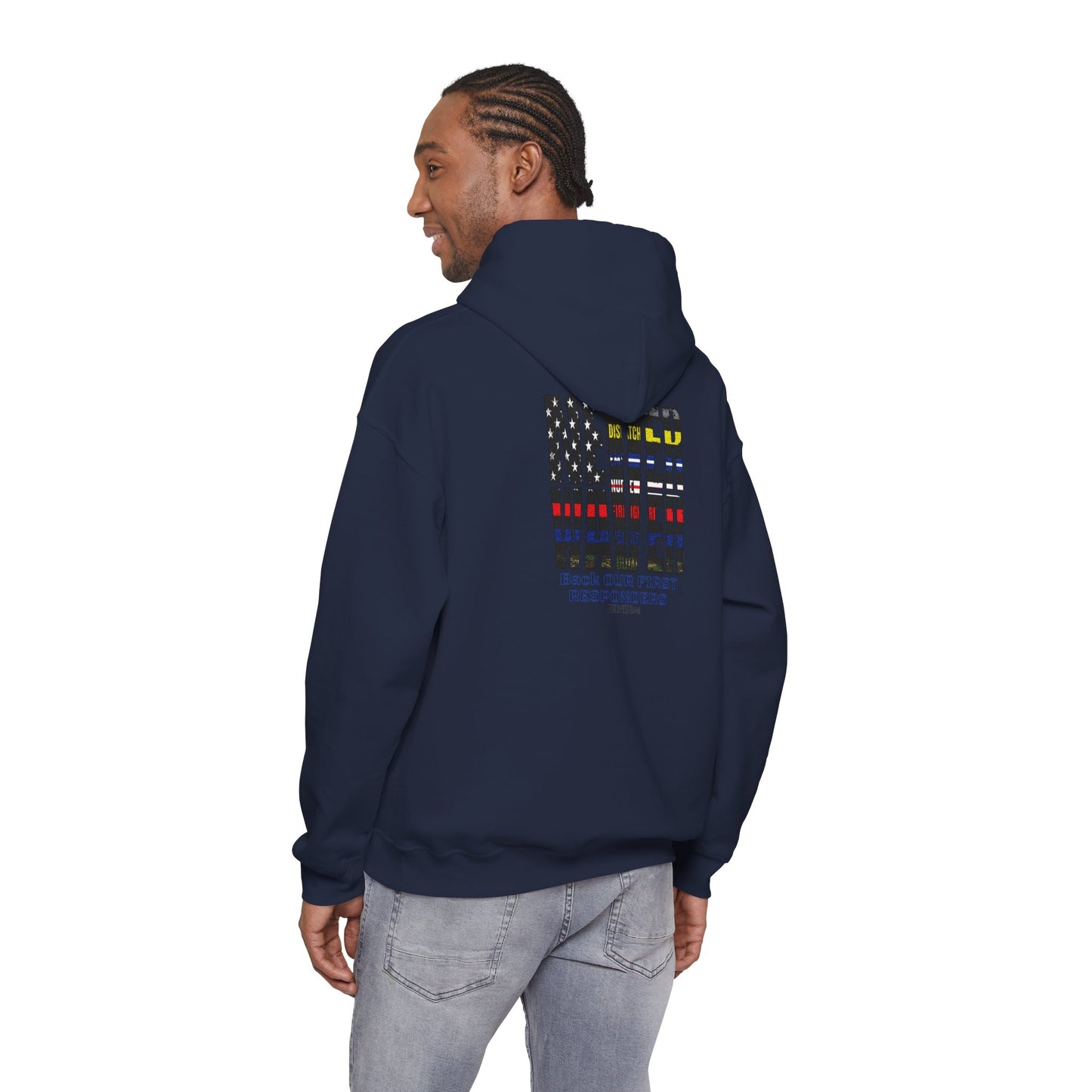 Never Waver Always Back Our First Responders Hoodie