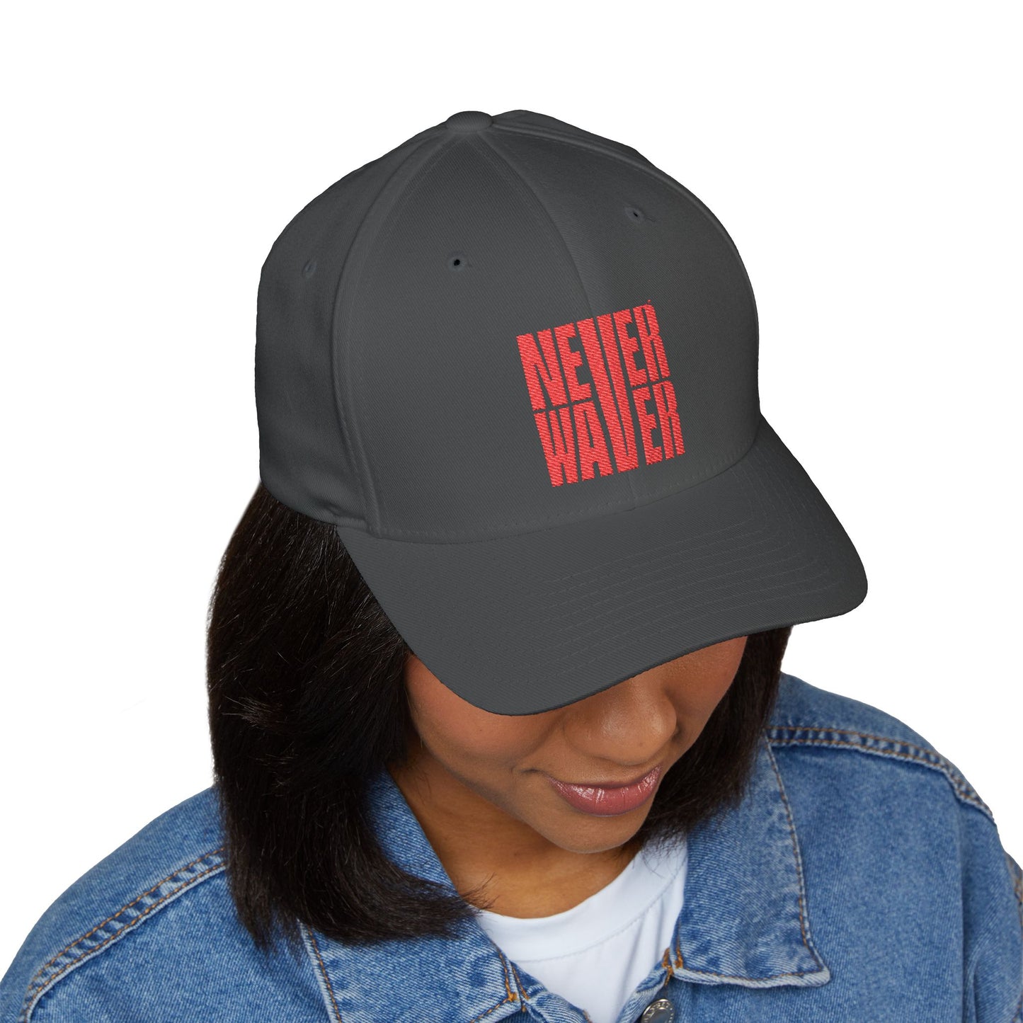 "NEVER WAVER" Hat