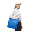 Never Waver Mamma Blue Leopard Tote Bag (AOP)