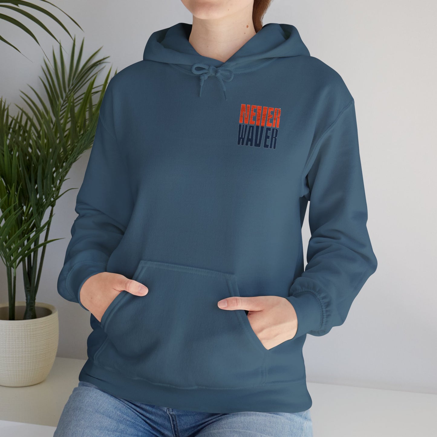 Denver Fans Never Waver Unisex Heavy Blend™ Hoodie grit Driven