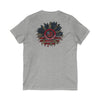 Never Waver Be Red White and A little Bougie T-Shirt Unisex V-Neck Tee