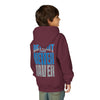 Detroit Fans Never Waver Youth Heavy Blend Hooded Sweatshirt