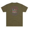 Respect Is Earned Never Waver It's Not Given Unisex Tri-Blend Crew Tee