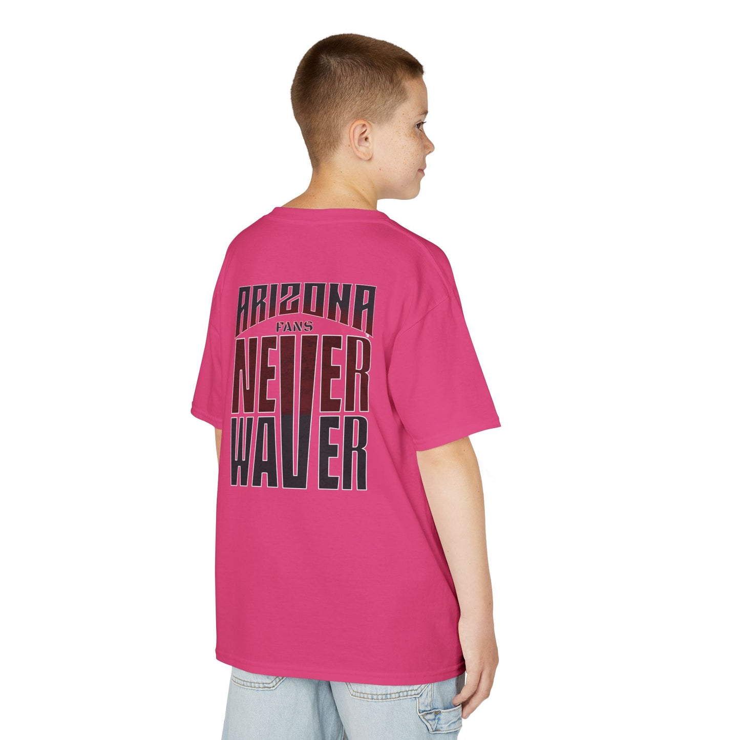 Arizona Fans Never Waver Kids Heavy Cotton™ Tee