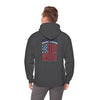 'New York Fans Never Waver' American Flag Design Unisex Heavy Blend™ Hoodie