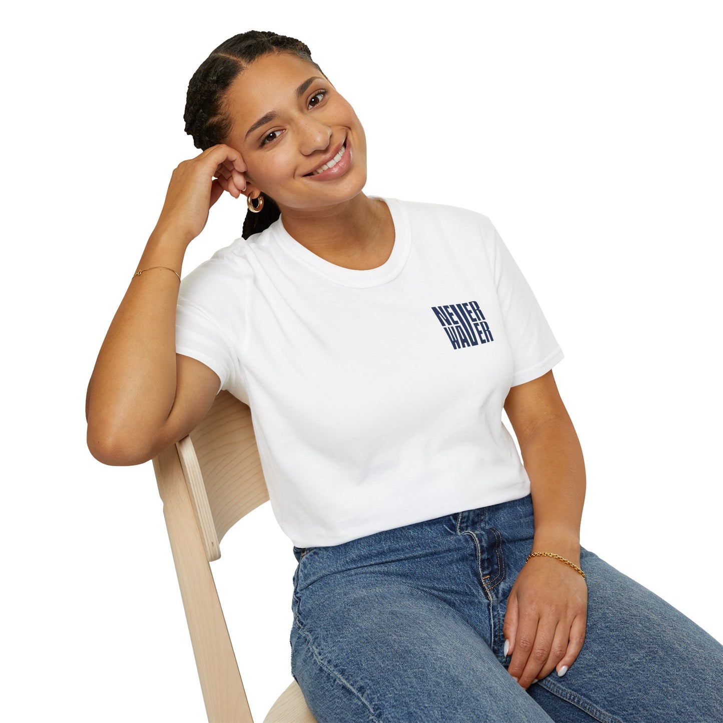 Indianapolis Fans Never Waver Unisex Softstyle T-Shirt