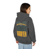Green Bay Fans Never Waver Youth Heavy Blend Hooded Sweatshirt