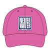 Never Waver  Women's Pigment-Dyed Cap with Fashion Undervisor (Embroidery)