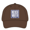 Never Waver  Women's Pigment-Dyed Cap with Fashion Undervisor (Embroidery)