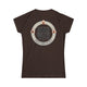 Never Waver Whisky Made me do it? Women's Soft Style Tee by Printify
