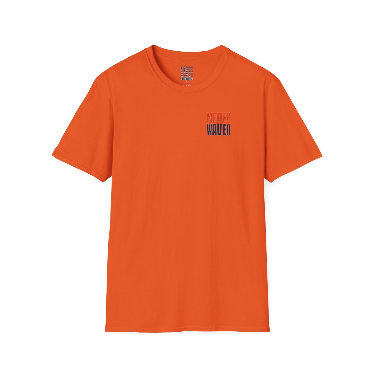 Denver Fans Never Waver Unisex Softstyle T-Shirt
