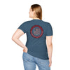 'Never Waver Remember who the F@{k you are' Circular Barbed-Wire Logo Graphic T-Shirt