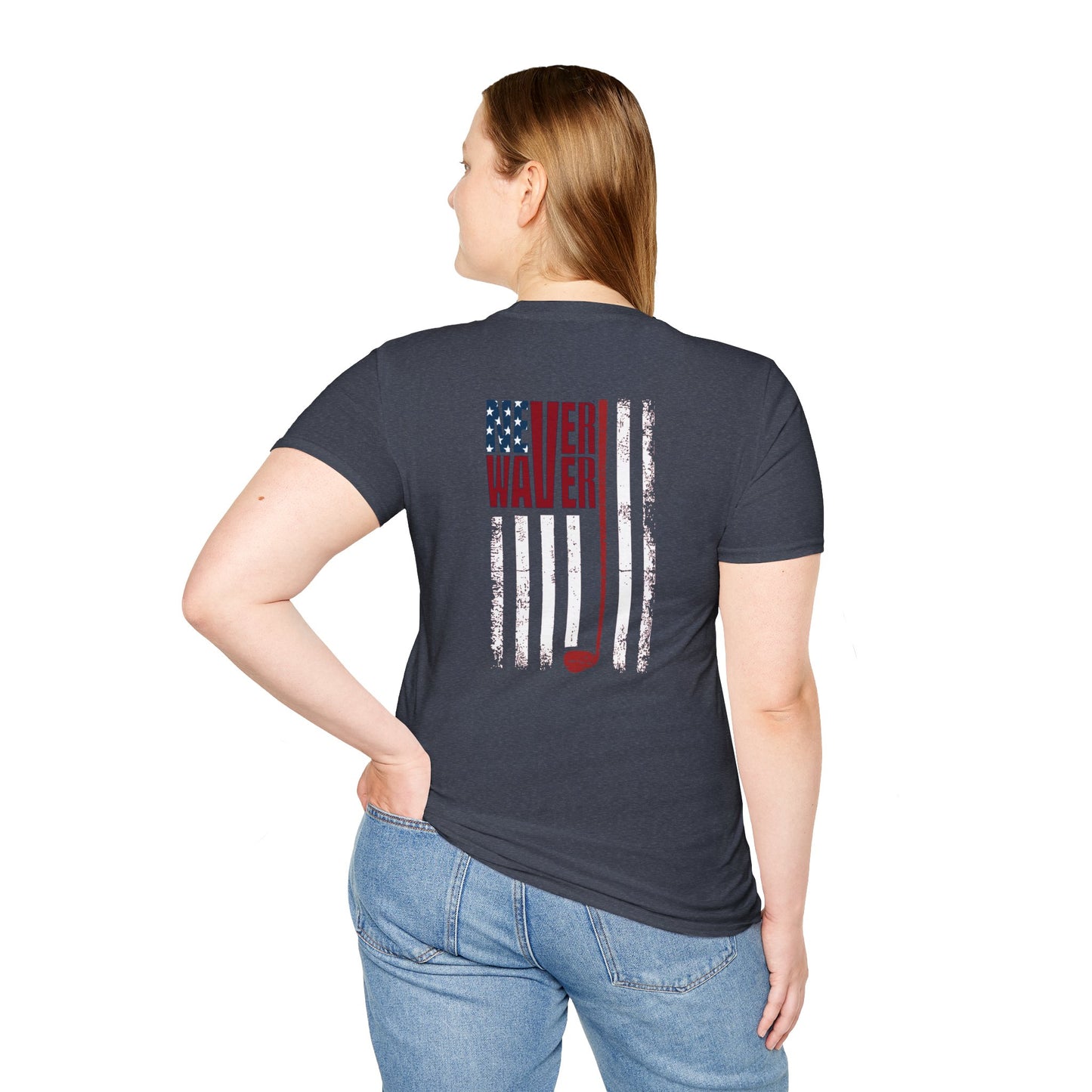 Never Waver Golf Unisex Soft style T-Shirt