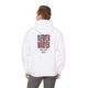Never Waver Like This Mom Patriotic Unisex Heavy Blend™ Hoodie by Printify