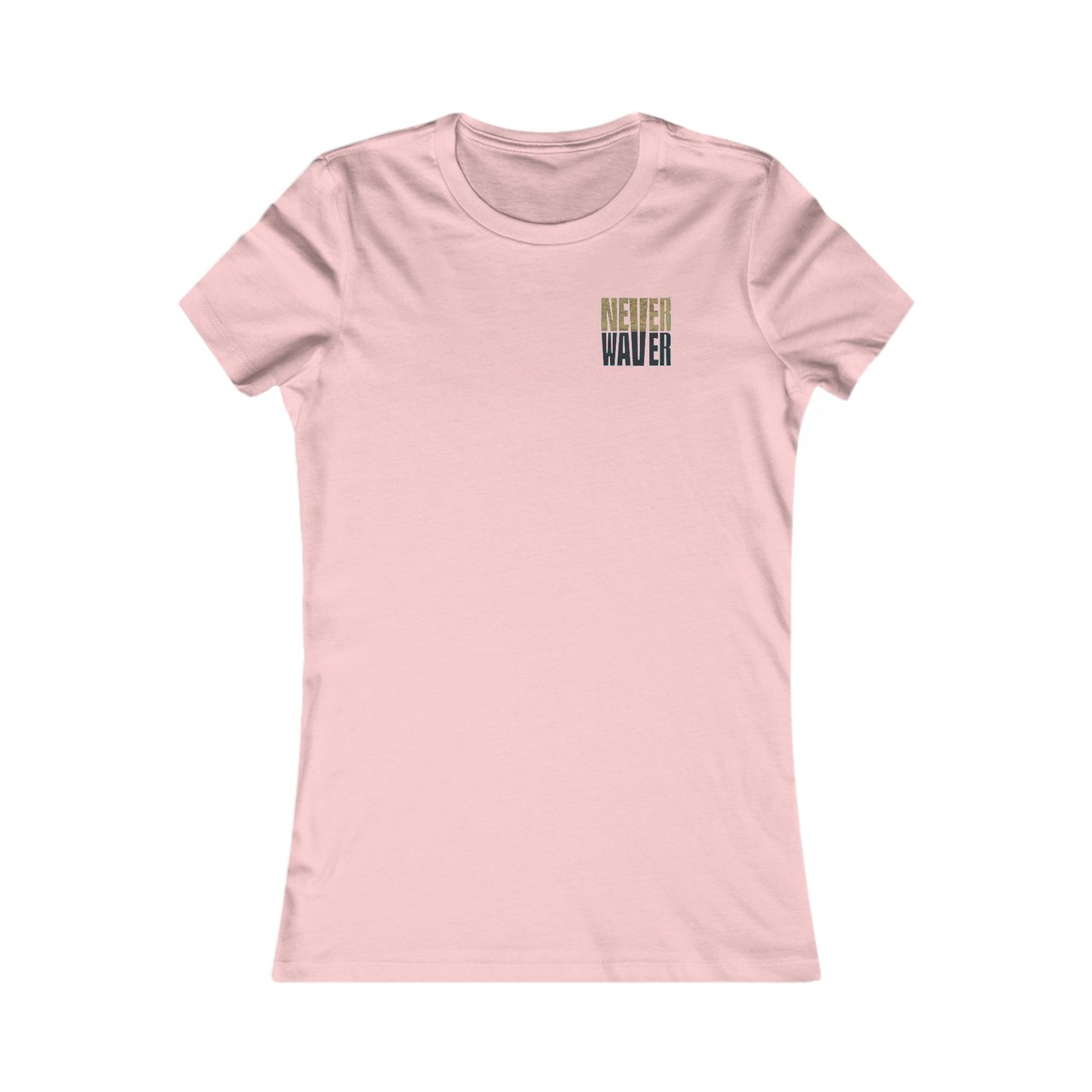 Jacksonville Fans Never Waver W-Leopard Football Women's Favorite Tee