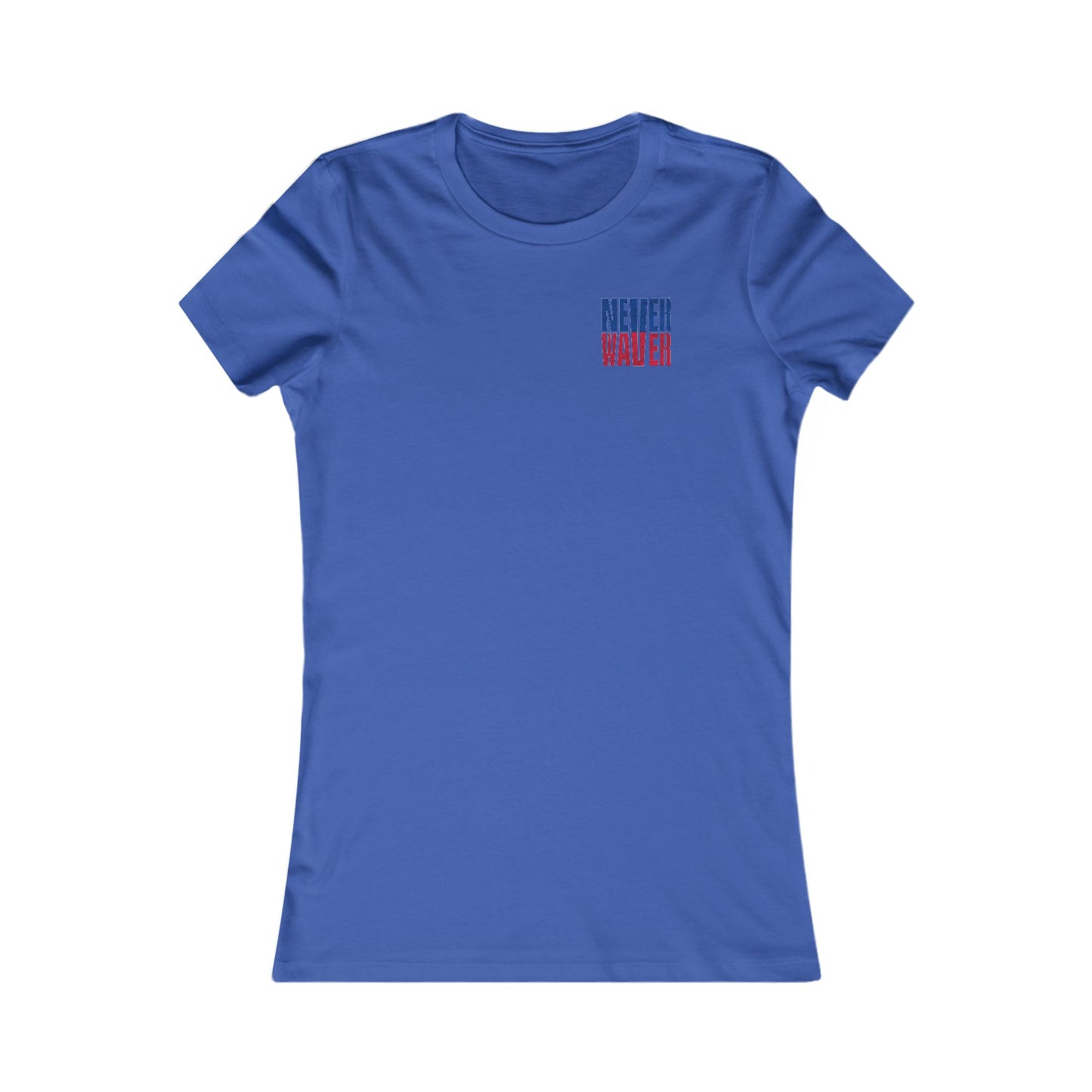 Buffalo Fans Never Waver W-Leopard Football Women's Favorite Tee