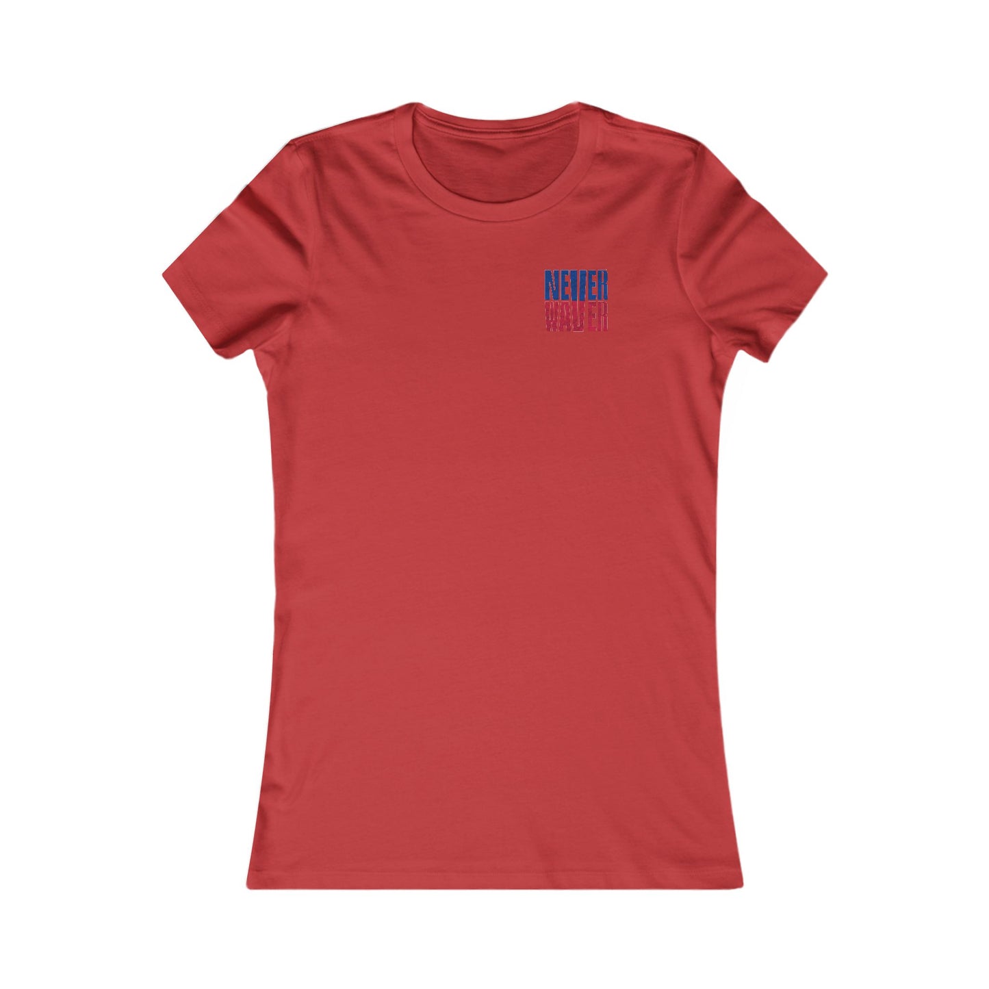 Buffalo Fans Never Waver W-Leopard Football Women's Favorite Tee