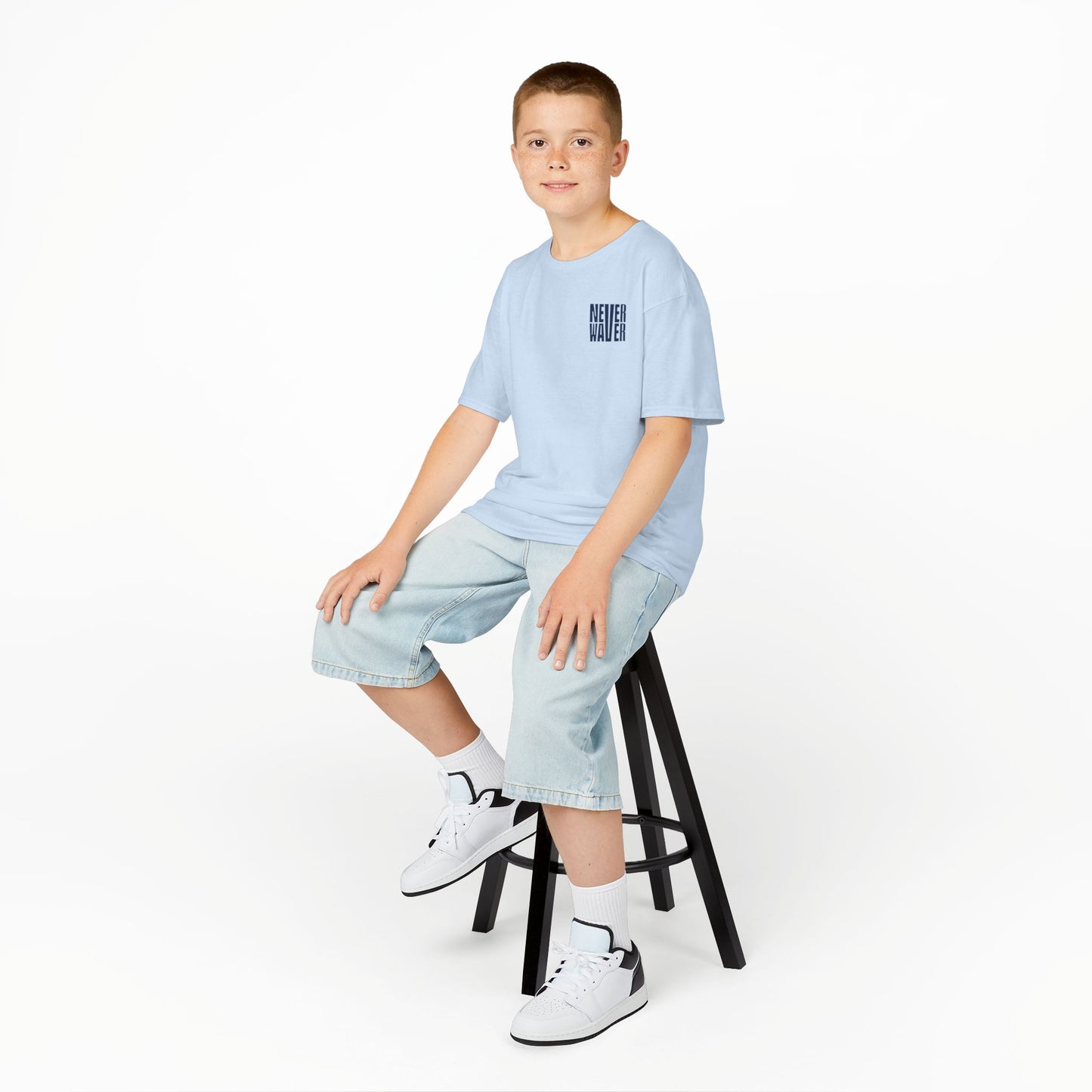 Indianapolis Fans Never Waver Kids Heavy Cotton™ Tee