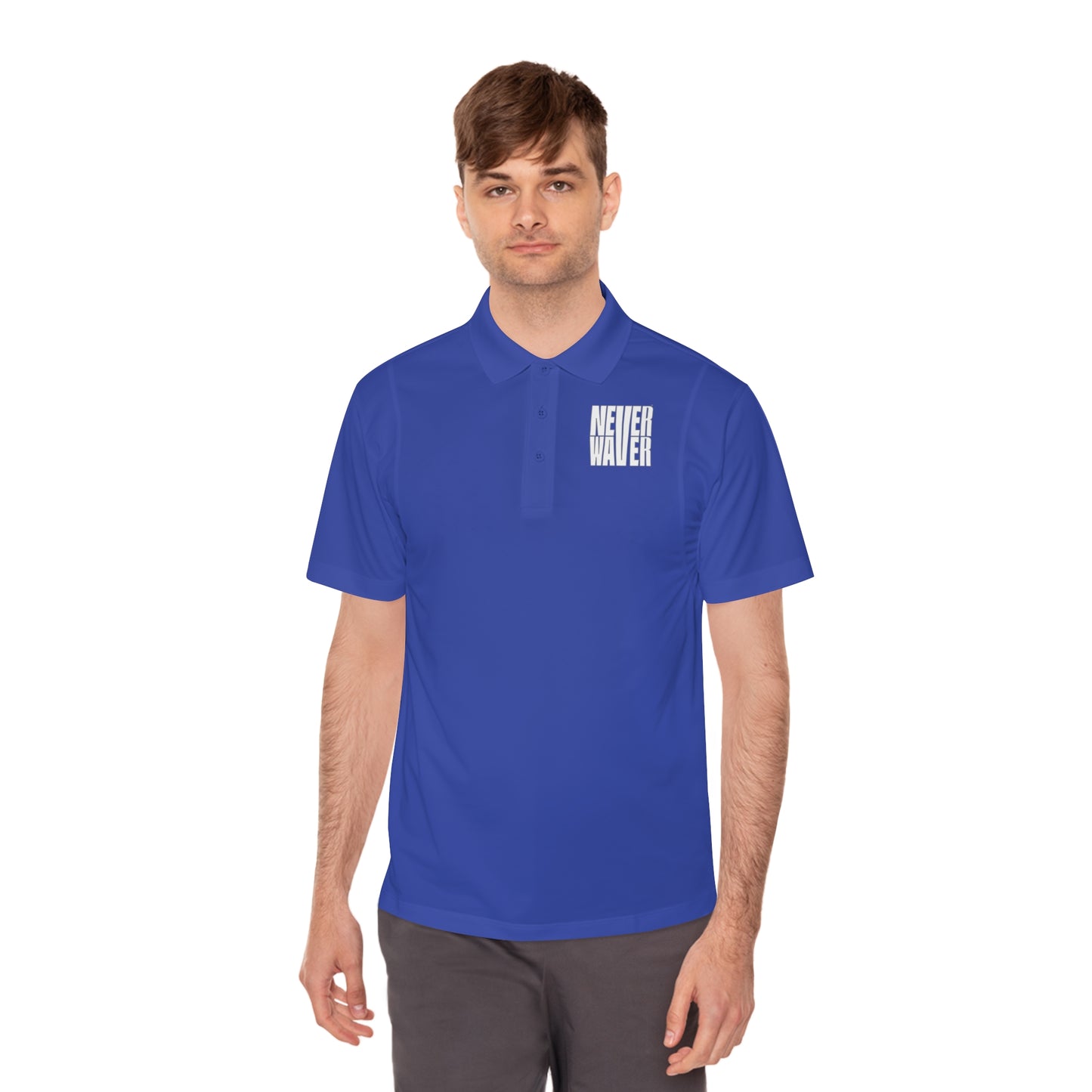 Never Waver Men's Sport Polo Shirt