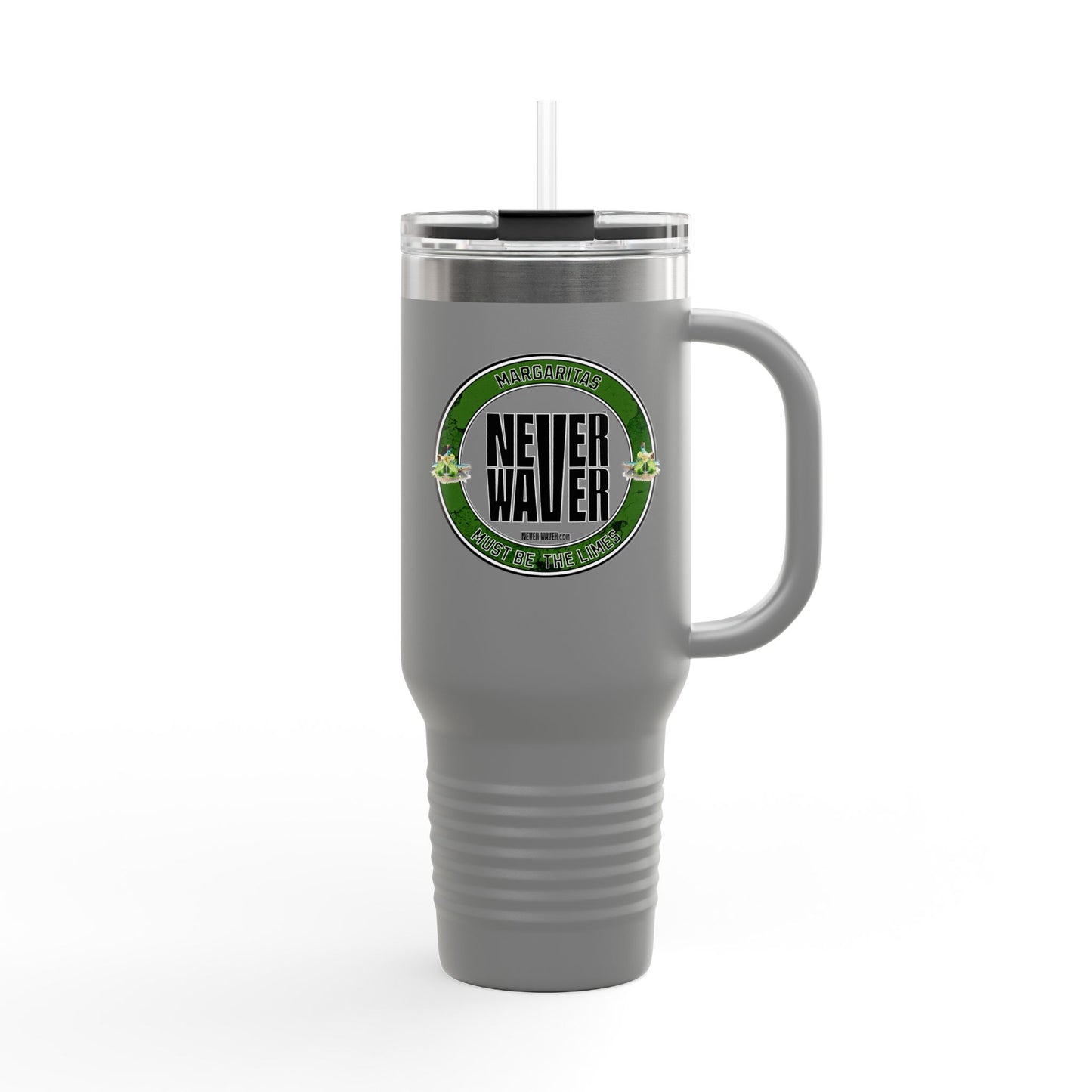 Margaritas Never Waver It Must Be The Limes Insulated Travel Mug, 40 oz