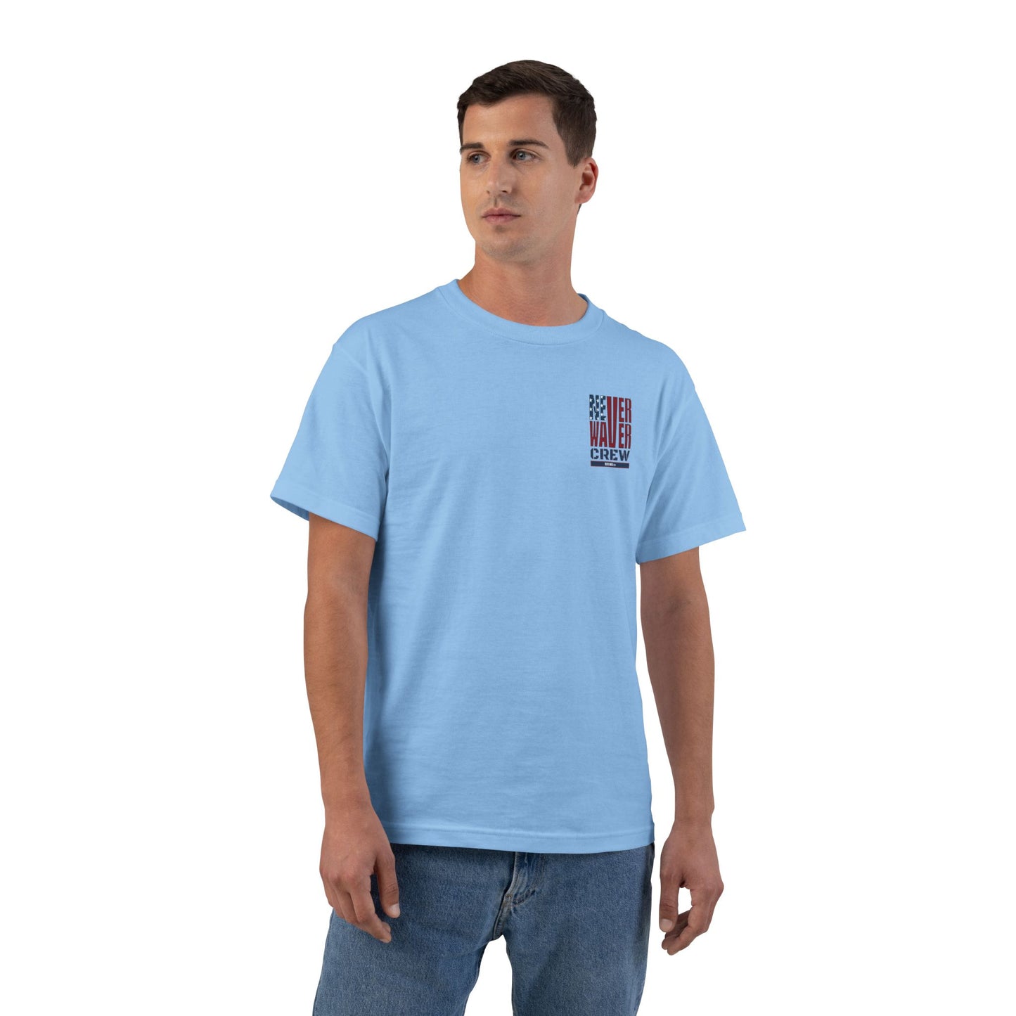 Never Waver Crew Beefy-T®  Short-Sleeve T-Shirt