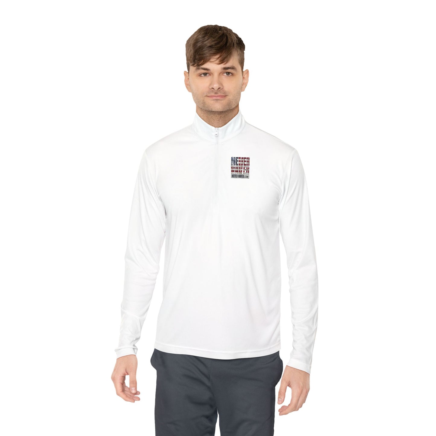 Never Waver Unisex Quarter-Zip Pullover