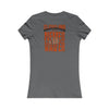Cleveland Fans Never Waver W-Leopard Football Women's Favorite Tee