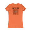 Cleveland Fans Never Waver W-Leopard Football Women's Favorite Tee