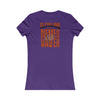 Cleveland Fans Never Waver W-Leopard Football Women's Favorite Tee
