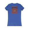 Cleveland Fans Never Waver W-Leopard Football Women's Favorite Tee