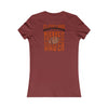 Cleveland Fans Never Waver W-Leopard Football Women's Favorite Tee