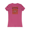 Cleveland Fans Never Waver W-Leopard Football Women's Favorite Tee