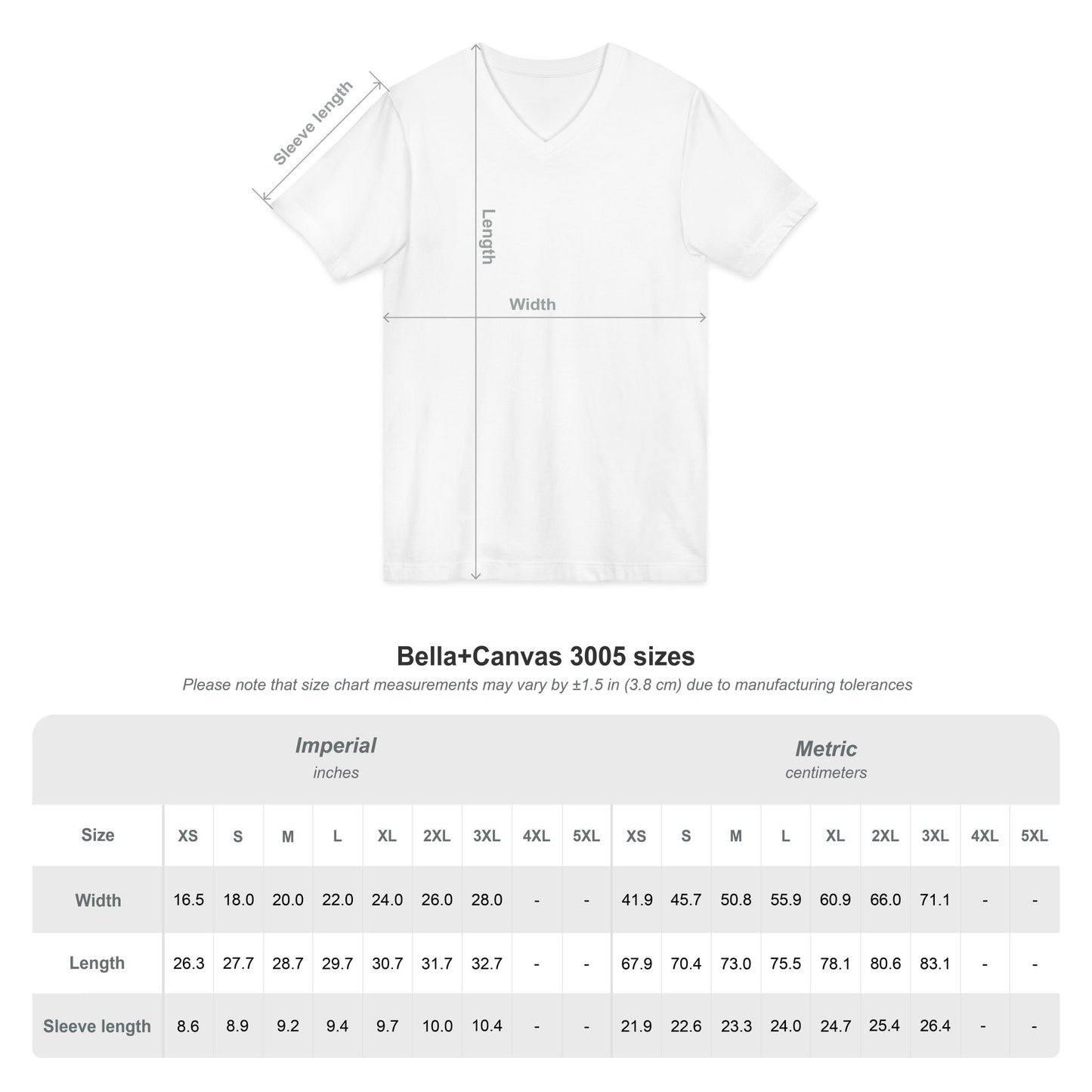 Never Waver Be Red White and A little Bougie T-Shirt Unisex V-Neck Tee