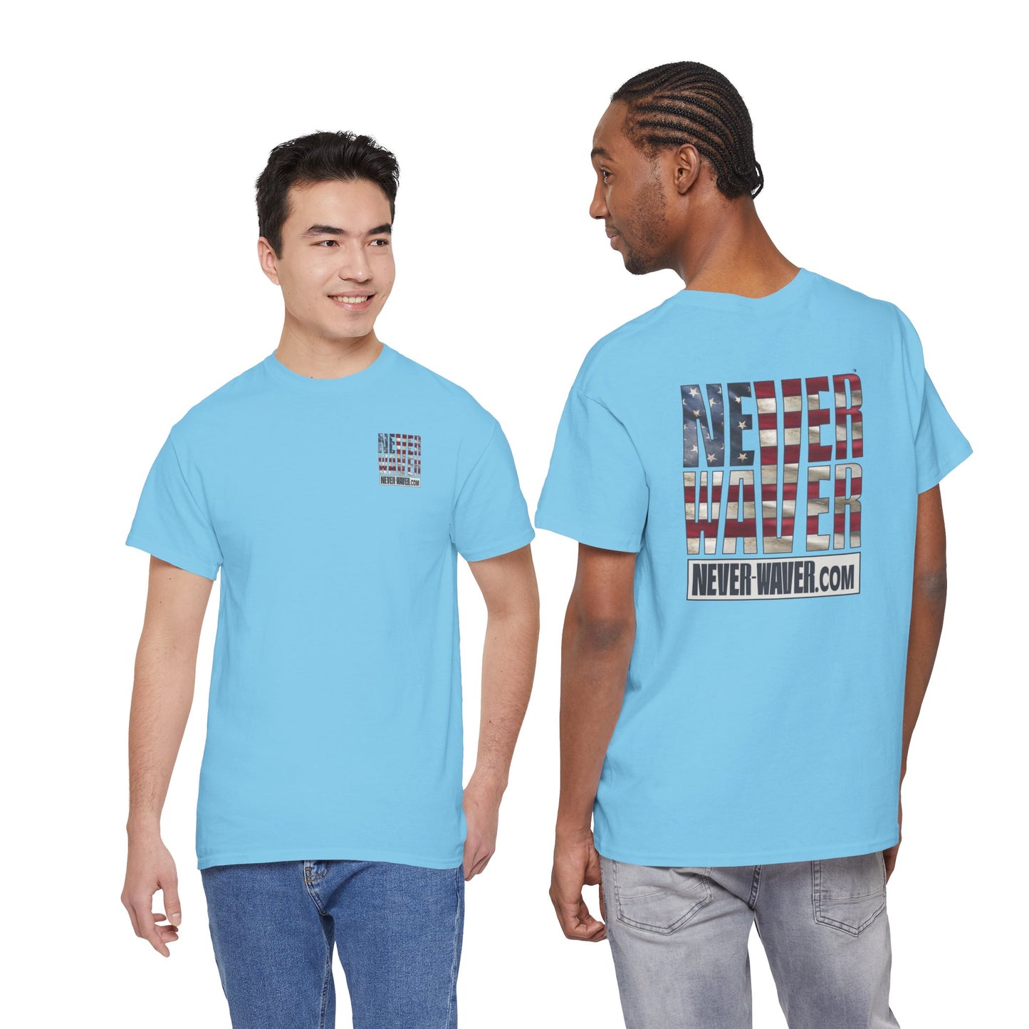 Never Waver Unisex Heavy Cotton Tee
