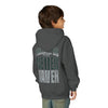Philadelphia Fans Never Waver Youth Heavy Blend Hooded Sweatshirt