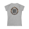 Never Waver Save Water Drink Coffee Women's Soft Style Tee