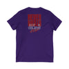 Never Waver Dream Believe Achieve Motivational V-Neck Tee