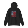 'New York Fans Never Waver' American Flag Design Unisex Heavy Blend™ Hoodie