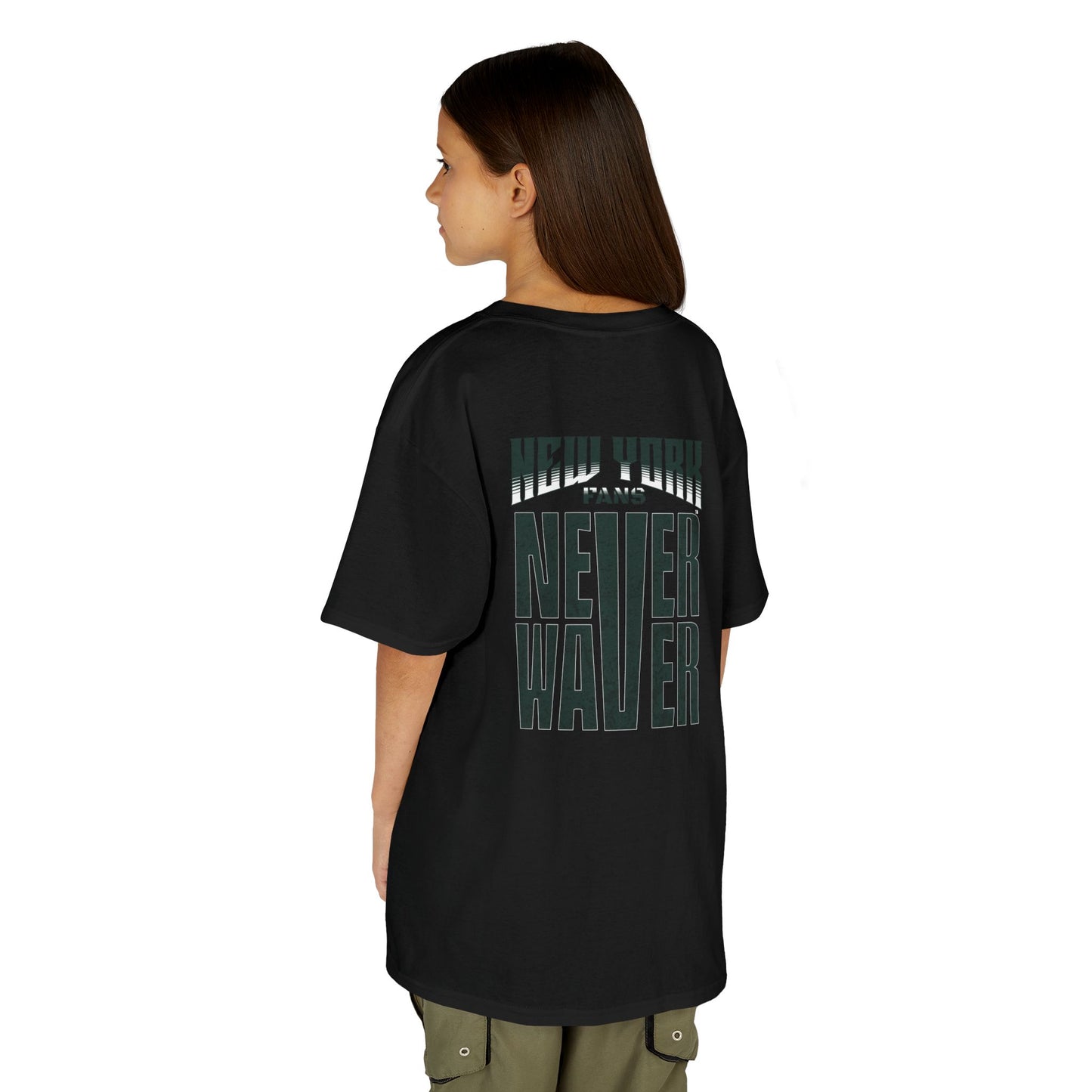 New York  Fans Never Waver Kids Heavy Cotton™ Tee