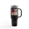 Never Waver Husband Daddy Protector Hero Insulated Travel Mug, 40oz