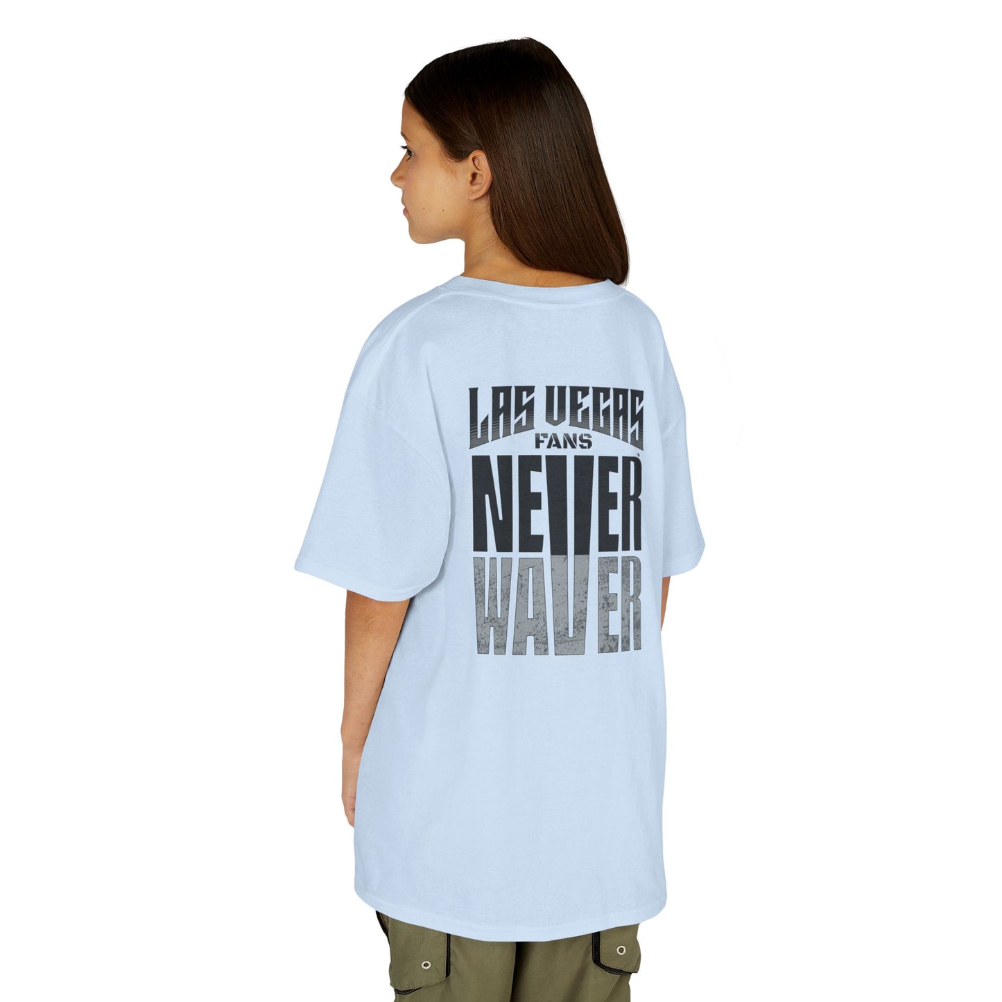 Las Vegas Fans Never Waver Kids Heavy Cotton™ Tee