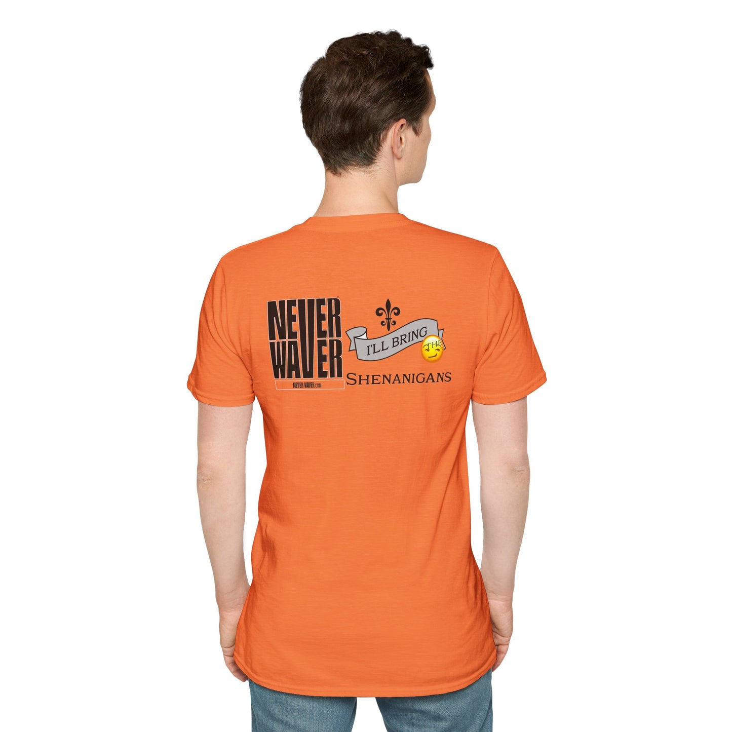 Never Waver I'll Bring The Shenanigans Unisex Softstyle T-Shirt