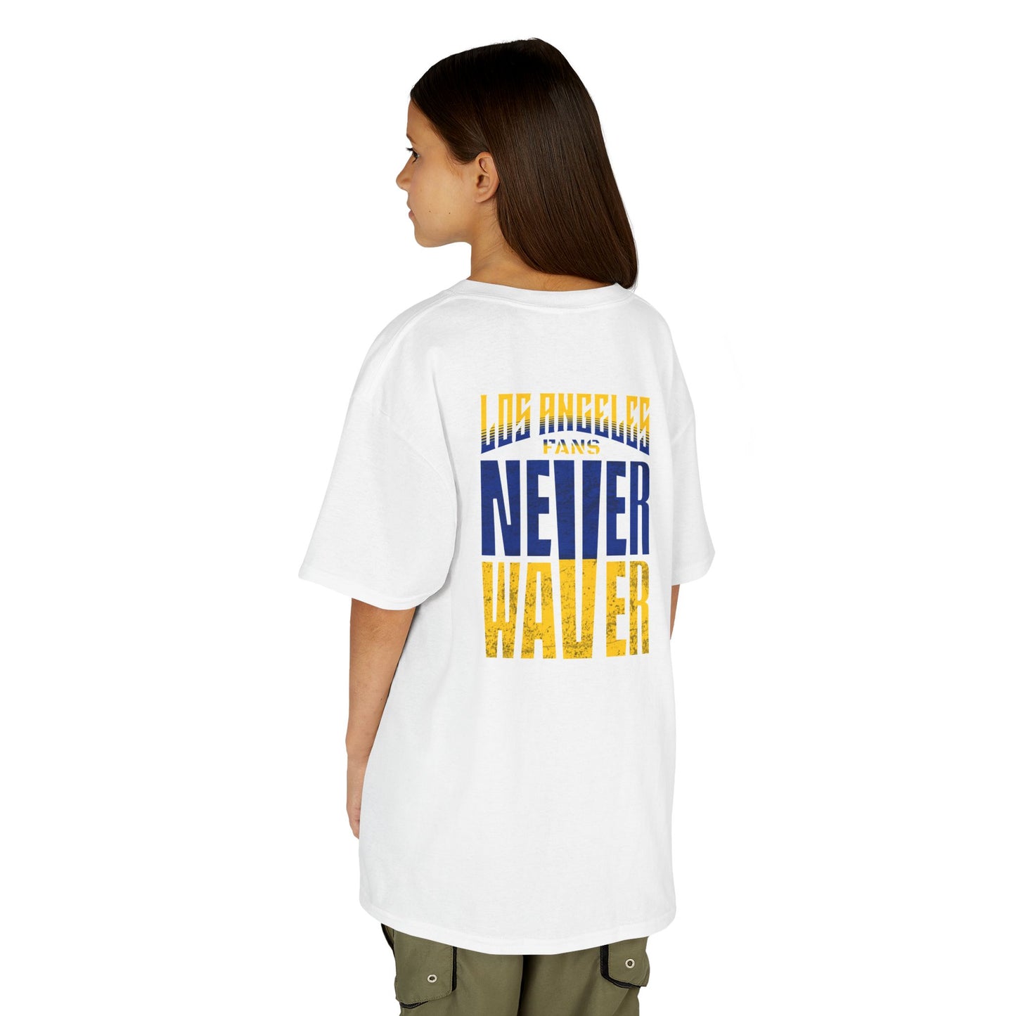 Los Angeles  Fans Never Waver Kids Heavy Cotton™ Tee