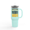 Green Bay Fans Never Waver Insulated Travel Mug, 40oz